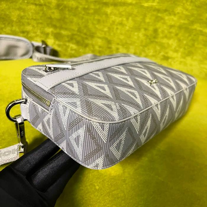 DIOR パターンキャンバスカメラバッグ サファリ サイズ:22x15cm