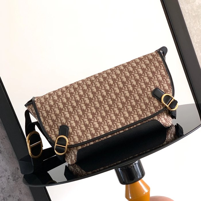 DIOR 1DBME210YUS プリントフラップメッセンジャー ジェット サイズ:48x25x19cm DIOR 1DBME210YUS プリントフラップメッセンジャー ジェット サイズ:48x25x19cm