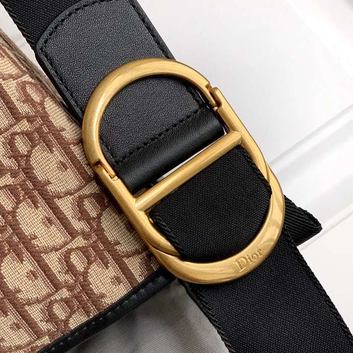 DIOR 1DBME210YUS プリントフラップメッセンジャー ジェット サイズ:48x25x19cm