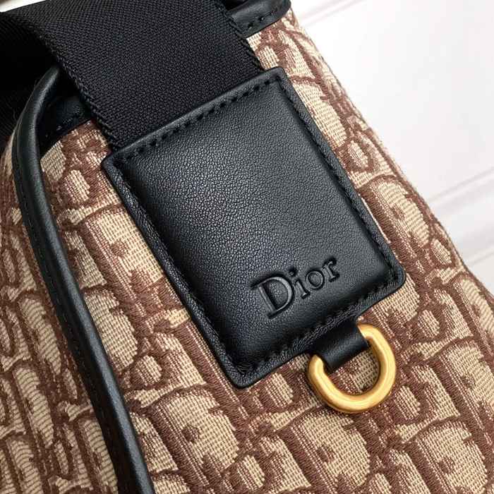 DIOR 1DBME210YUS プリントフラップメッセンジャー ジェット サイズ:48x25x19cm