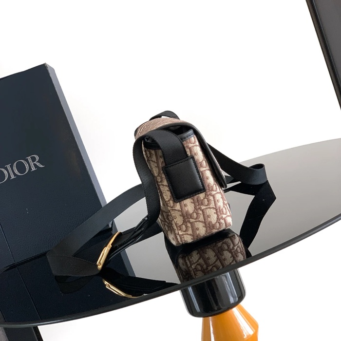 DIOR 2DBCA627YUS プリントフラップメッセンジャー ジェット サイズ:20x15x7.5cm