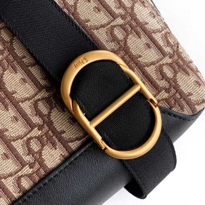 DIOR 2DBCA627YUS プリントフラップメッセンジャー ジェット サイズ:20x15x7.5cm