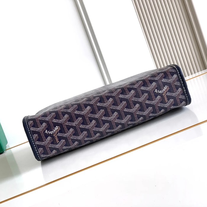 GOYARD ジュヴァンス 中洗面ポーチ 青 サイズ:24.5x19cm