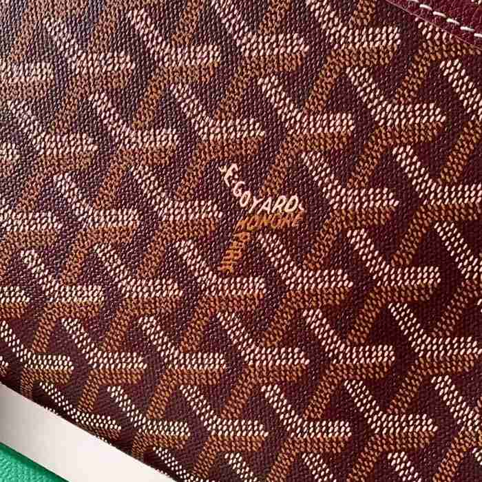 GOYARD ジュヴァンス 中洗面ポーチ ワインレッド サイズ:24.5x19cm