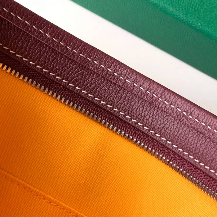 GOYARD ジュヴァンス 中洗面ポーチ ワインレッド サイズ:24.5x19cm