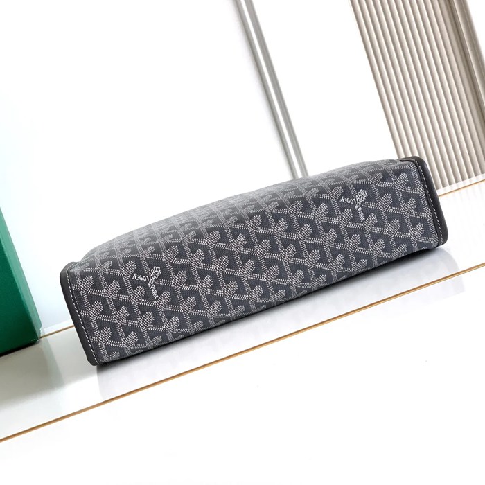 GOYARD ジュヴァンス 大洗面ポーチ グレー サイズ:29.5x23x7.5cm