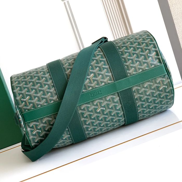 GOYARD バレル40 スポーツトラベルバッグ 緑 サイズ:40x23x23cm