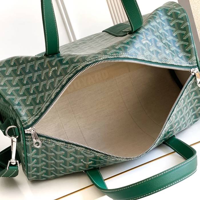 GOYARD バレル40 スポーツトラベルバッグ 緑 サイズ:40x23x23cm