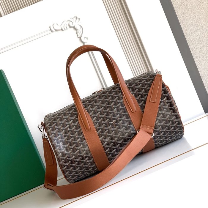 GOYARD バレル40 スポーツトラベルバッグ 棕 サイズ:40x23x23cm
