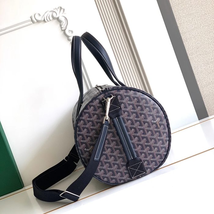 GOYARD バレル40 スポーツトラベルバッグ 青 サイズ:40x23x23cm