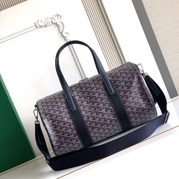 GOYARD バレル40 スポーツトラベルバッグ 青 サイズ:40x23x23cm