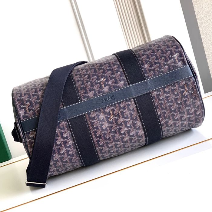 GOYARD バレル40 スポーツトラベルバッグ 青 サイズ:40x23x23cm