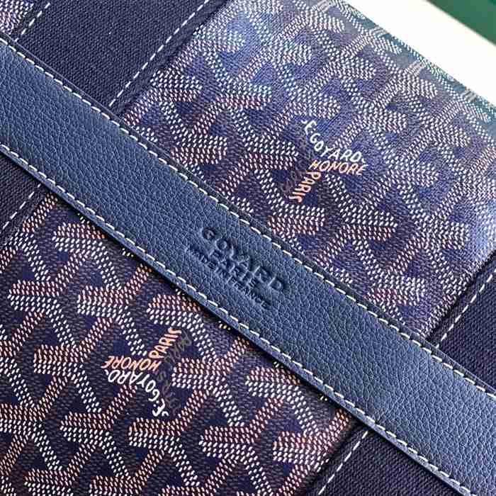 GOYARD バレル40 スポーツトラベルバッグ 青 サイズ:40x23x23cm