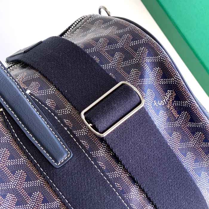 GOYARD バレル40 スポーツトラベルバッグ 青 サイズ:40x23x23cm