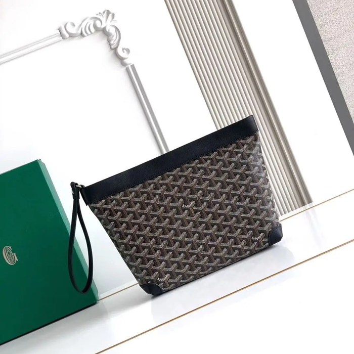 GOYARD コンティハンドバッグ 黒 サイズ:24x22x6.5cm GOYARD コンティハンドバッグ 黒 サイズ:24x22x6.5cm