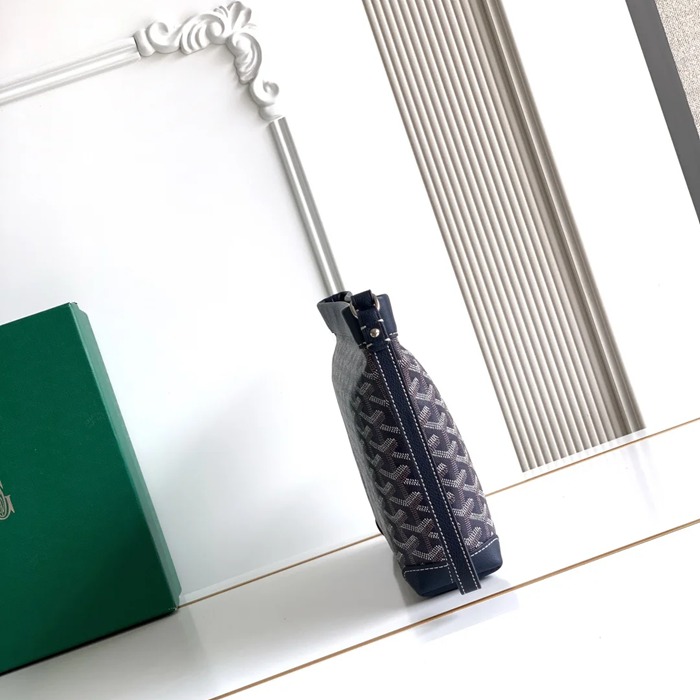 GOYARD コンティハンドバッグ 青 サイズ:24x22x6.5cm
