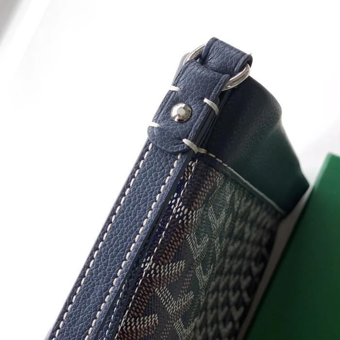 GOYARD コンティハンドバッグ 青 サイズ:24x22x6.5cm