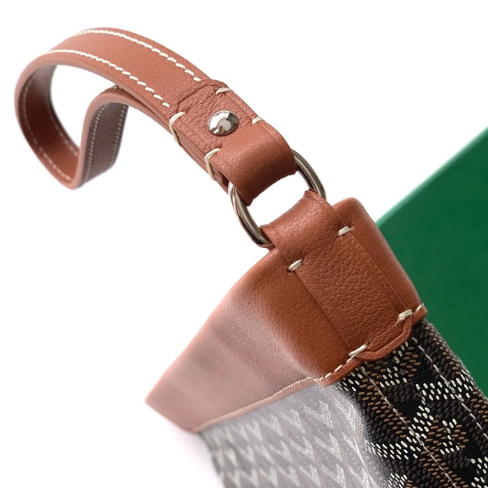 GOYARD コンティハンドバッグ 棕 サイズ:24x22x6.5cm