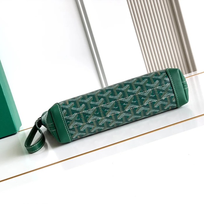GOYARD コンティハンドバッグ 緑 サイズ:24x22x6.5cm