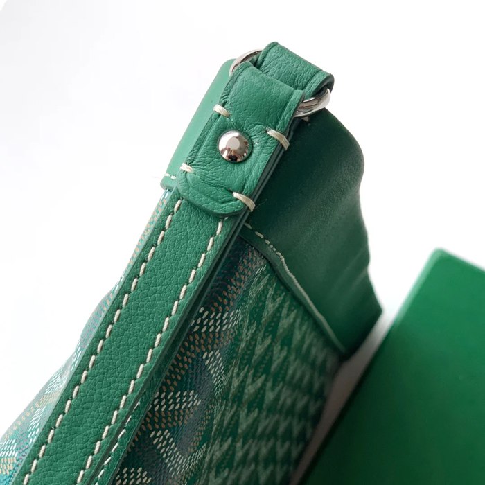 GOYARD コンティハンドバッグ 緑 サイズ:24x22x6.5cm