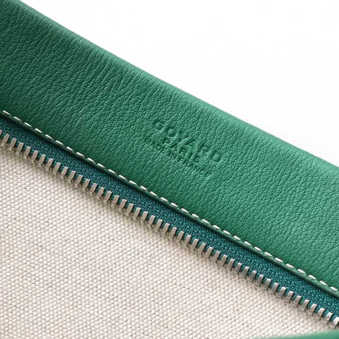 GOYARD コンティハンドバッグ 緑 サイズ:24x22x6.5cm