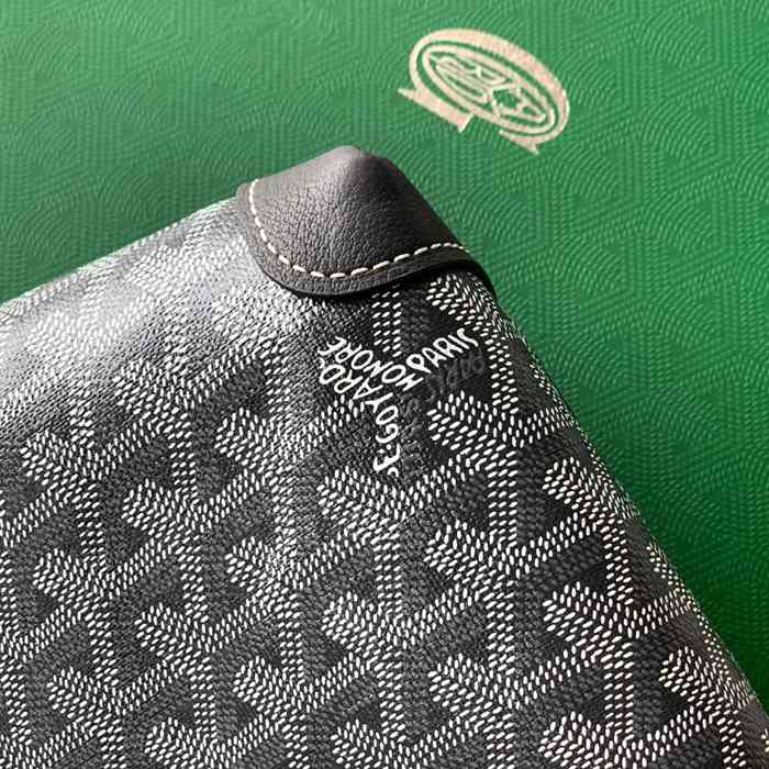 GOYARD コンティハンドバッグ グレー サイズ:24x22x6.5cm