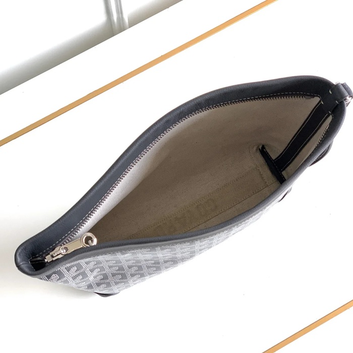 GOYARD コンティハンドバッグ グレー サイズ:24x22x6.5cm