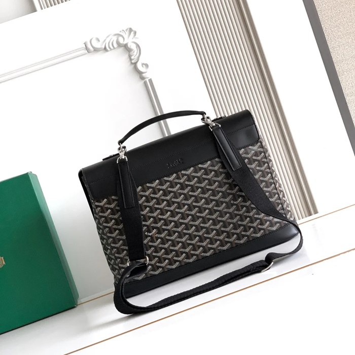 GOYARD シタディン 小メッセンジャー 黒 サイズ:38x33cm