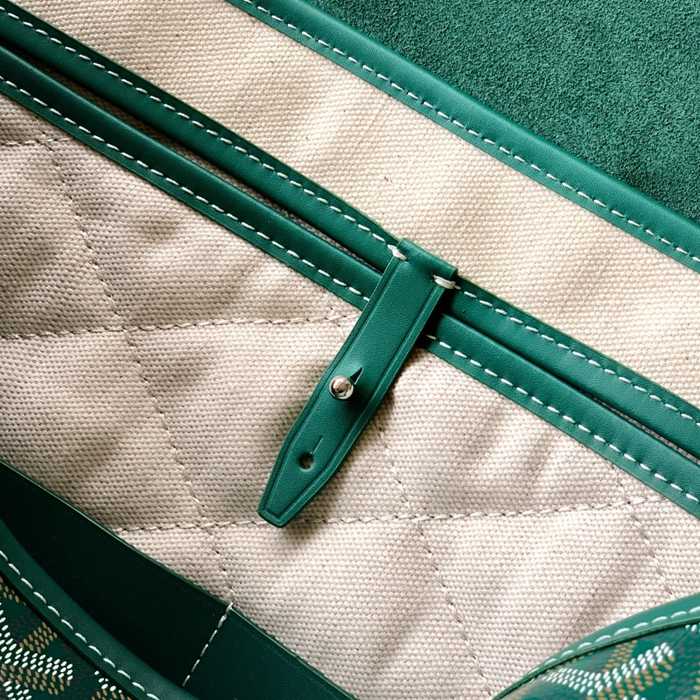 GOYARD シタディン 小メッセンジャー 緑 サイズ:38x33cm