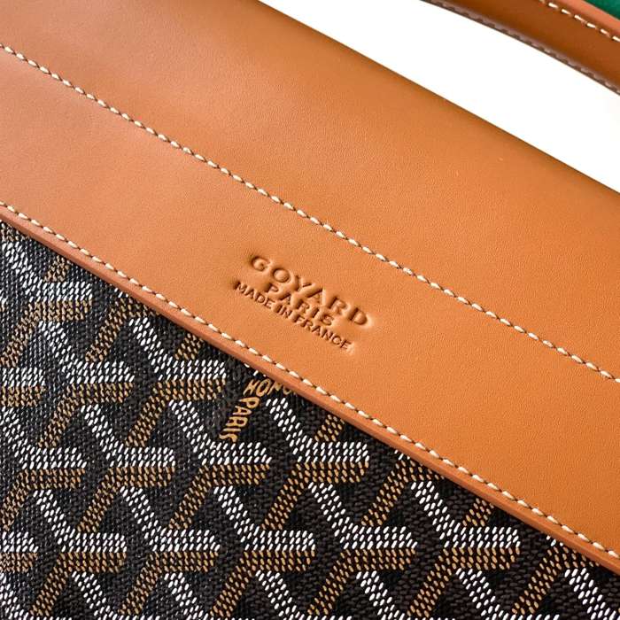 GOYARD シタディン 小メッセンジャー 黒棕 サイズ:38x33cm