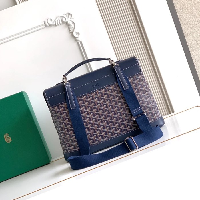 GOYARD シタディン 小メッセンジャー 青 サイズ:38x33cm