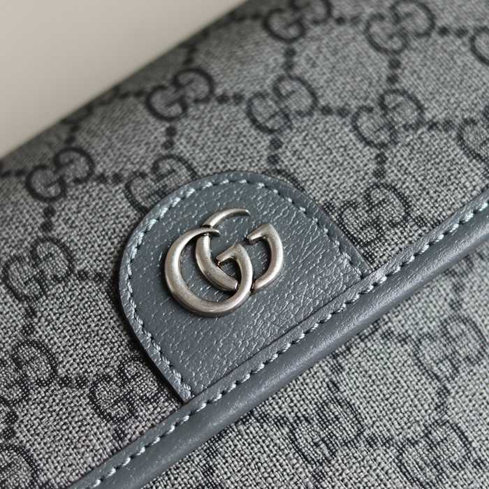 GUCCI オフィディア ウエストバッグ グレー サイズ:23.9x17x3.6cm