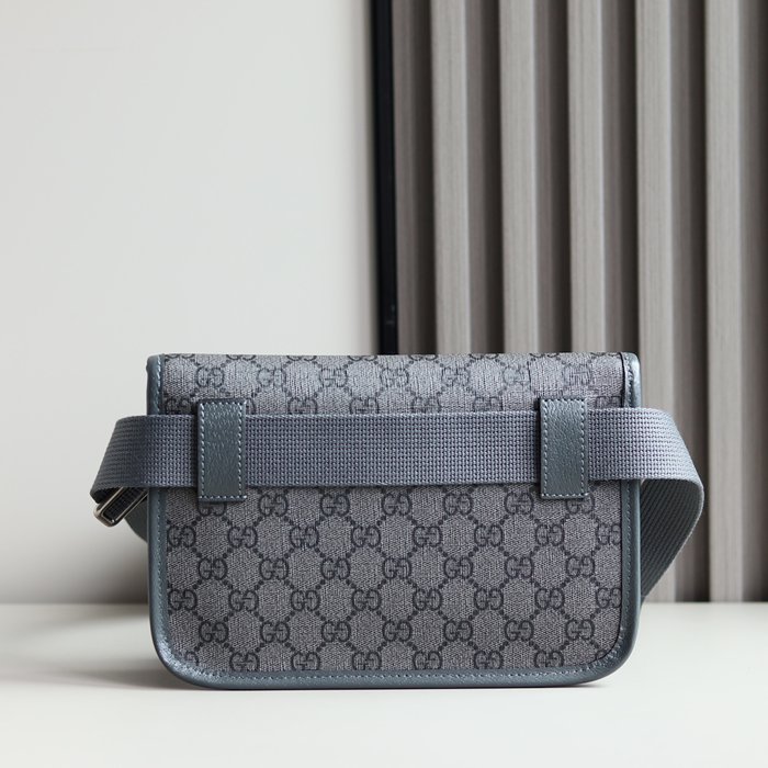 GUCCI オフィディア ウエストバッグ グレー サイズ:23.9x17x3.6cm