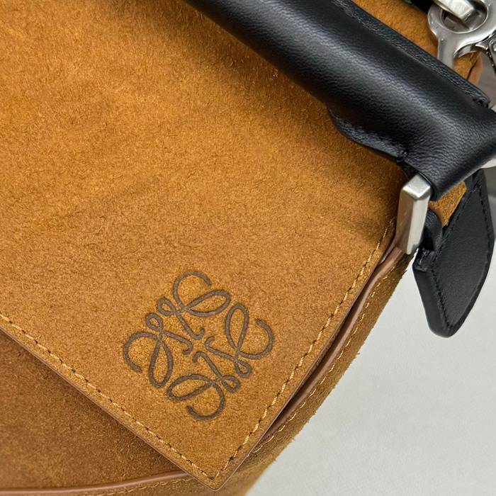 LOEWE 062433 大パズルハンドバッグ サイズ:33x21x17cm