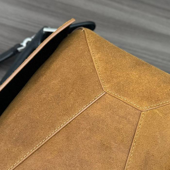 LOEWE 062433 大パズルハンドバッグ サイズ:33x21x17cm