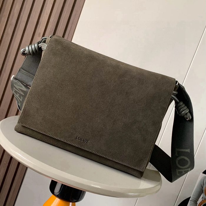 LOEWE 9059 光沢柔らか牛皮革 フラメンコ サイズ:34x24x12cm LOEWE 9059 光沢柔らか牛皮革 フラメンコ サイズ:34x24x12cm
