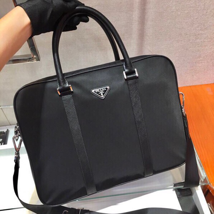 PRADA 2VE872 ブリーフケース 小バッグ付き サイズ:36x28cm