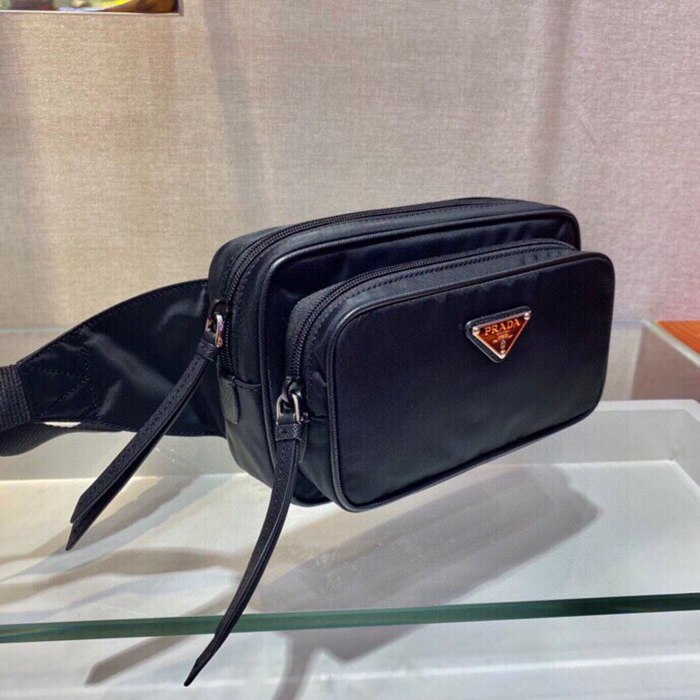 PRADA 1BL010 ウエストバッグ サイズ:21x12.5x4.5cm