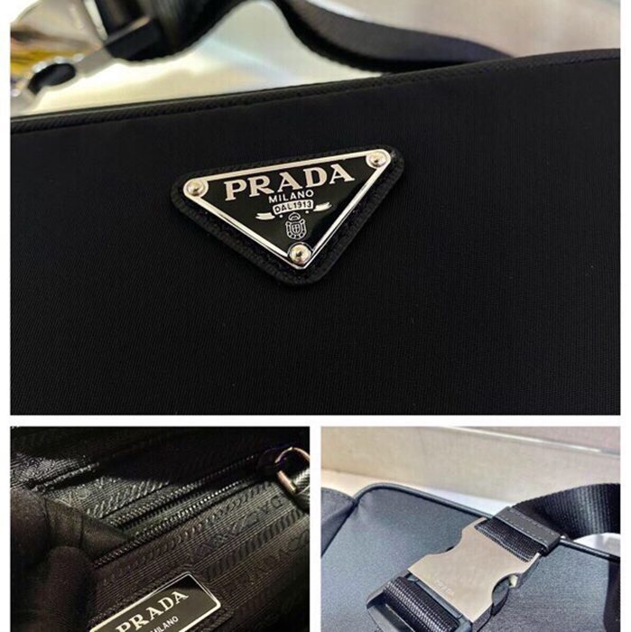 PRADA 1BL010 ウエストバッグ サイズ:21x12.5x4.5cm