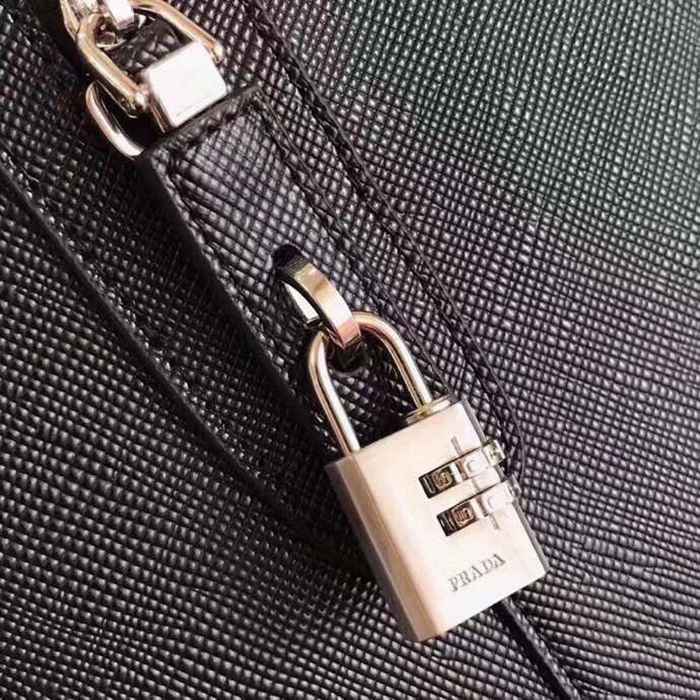 PRADA 372 トラベルバッグ 配色 サイズ:45.5x25x17cm