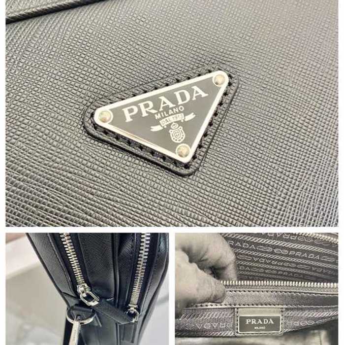 PRADA 2VE021 ブリーフケース サイズ:37x28x8.5cm