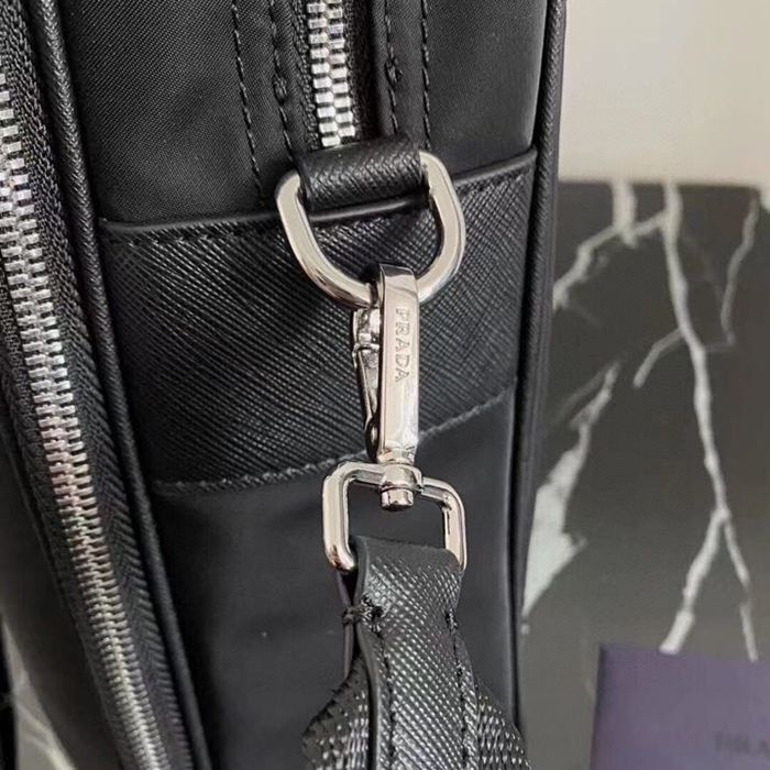 PRADA 2VE407 メンズバッグ 二層 サイズ:39x29x11cm