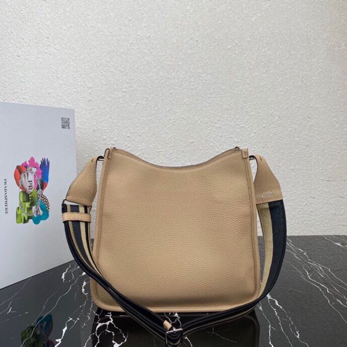 PRADA 1BC073 ファブリック斜め掛け 大 サイズ:30x28x12cm