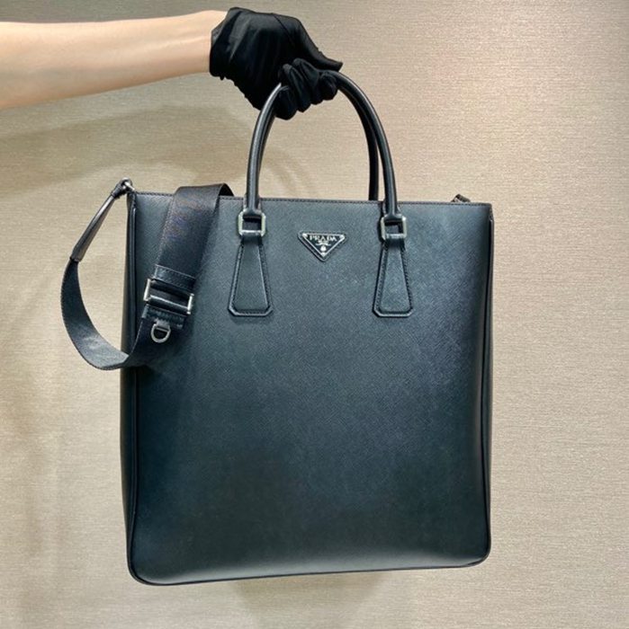 PRADA 2VG115 メンズハンドバッグ サイズ:38x36cm PRADA 2VG115 メンズハンドバッグ サイズ:38x36cm