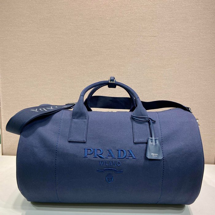 PRADA 2VC051 キャンバストラベルバッグ サイズ:53x32x32cm PRADA 2VC051 キャンバストラベルバッグ サイズ:53x32x32cm