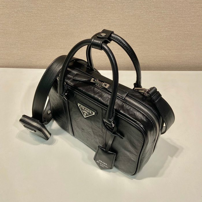 PRADA 1BB092 ボストンバッグ ランウェイ サイズ:24x15.5cm
