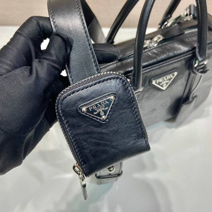 PRADA 1BB092 ボストンバッグ ランウェイ サイズ:24x15.5cm