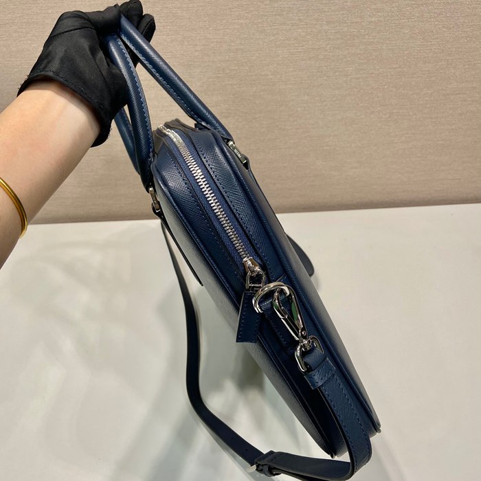 PRADA 新款0368 超薄ブリーフケース サイズ:37x28x3.5cm