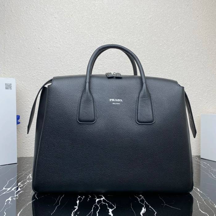 PRADA 2VC035 レザートラベルバッグ サイズ:50x33x19cm PRADA 2VC035 レザートラベルバッグ サイズ:50x33x19cm