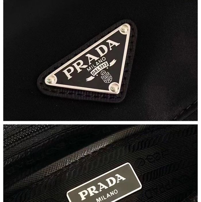 PRADA 1BD994 ナイロンブリーフケース 小バッグ付き サイズ:25x22x10cm